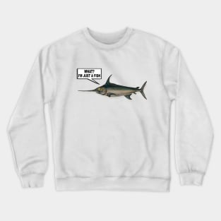awkward fish Crewneck Sweatshirt